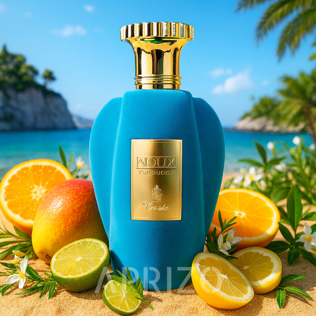 Eau De Parfum Paris Corner Voux Turquoise Emir - 100 Ml - Unisexe - Neuf Sous Boîte - Made In France