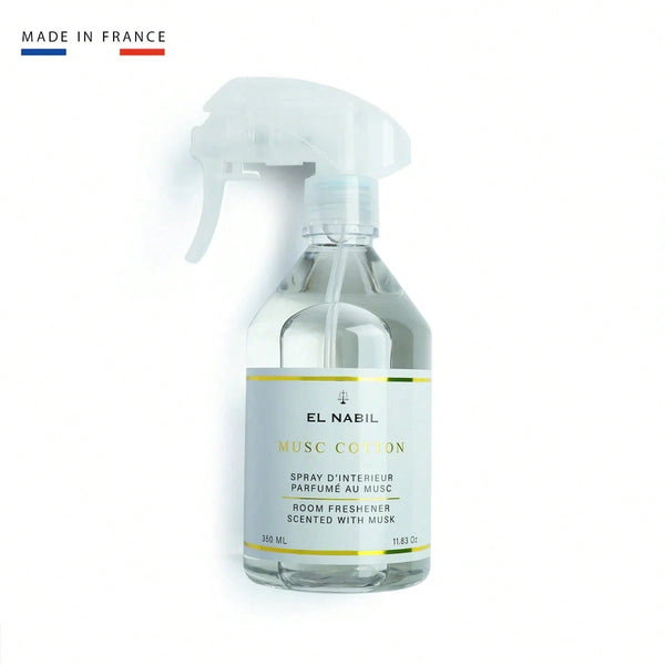 El Nabil - Musc Cotton 350ml Parfum d'intérieur et textile