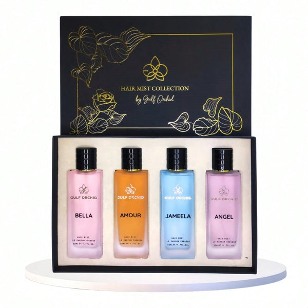 Gulf Orchid - Hair Mist Collection 4*50ml     Coffret Hair Mist