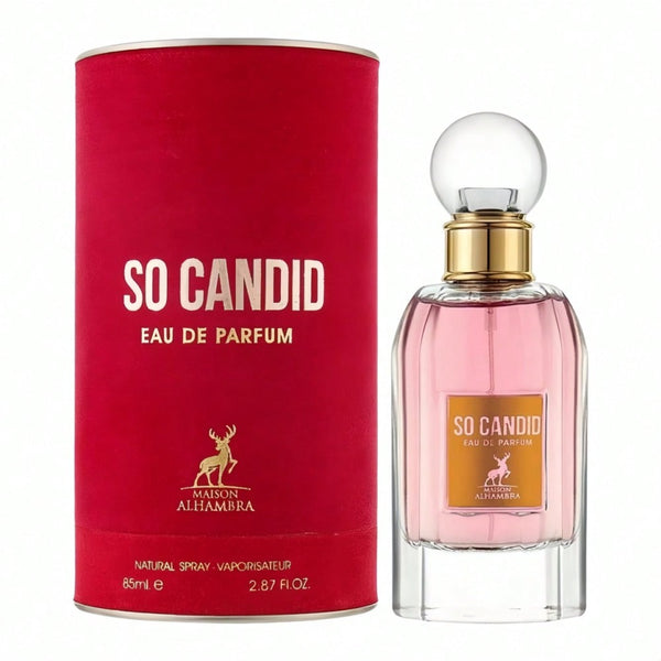 Inspiré par Scandal- Maison Alhambra So Candid 85ML   Eau de parfum Femme