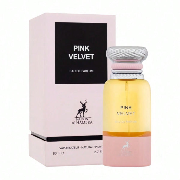 Inspiré par Rose Prick- Maison Alhambra Pink Velvet  80ML   Eau de parfum Femme