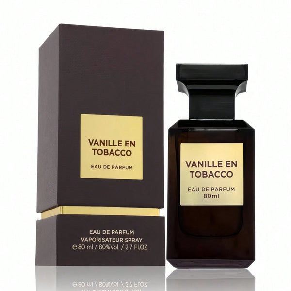 Inspiré par Tobacco Vanille - FRAGRANCE WORLD Vanille en Tobacco 80ML   Eau de parfum unisexe