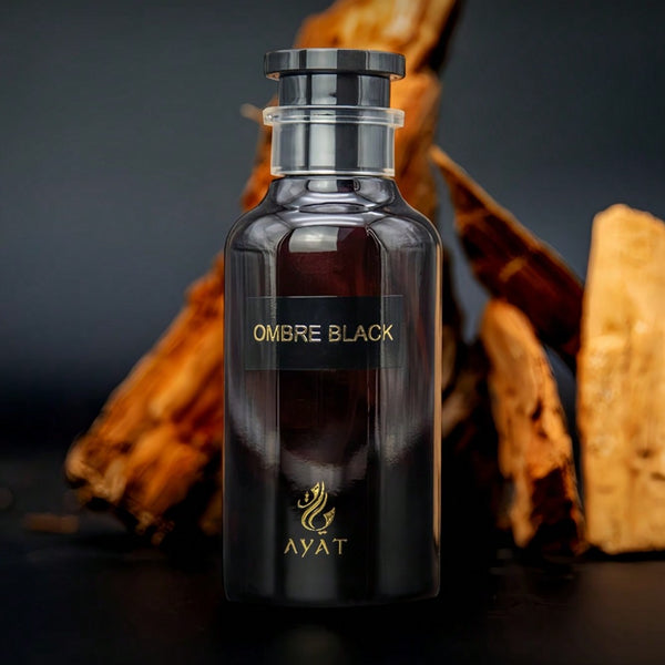 Inspiré par  Oud Wood - AYAT Ombre Black  100ML   Eau de parfum homme