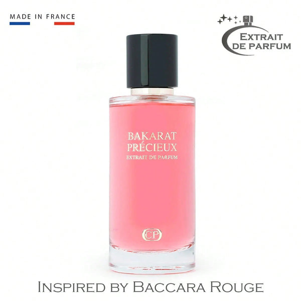 Inspiré par Baccara Rouge - Collection Platinium Bakara Precieux 100ml Extrait de parfum unisexe