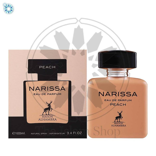 Inspiré par Narcisseau Poudré- Maison Alhambra Narissa Peach 100ML   Eau de parfum Femme