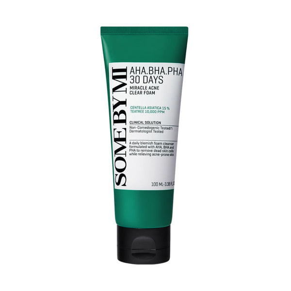 AHA,BHA,PHA 30 Days Miracle Acne Clear Foam 100ML - Mousse nettoyante anti-acné