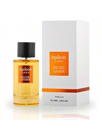 Maîson Luxe - Exotic amber 110ML   Eau de parfum unisexe