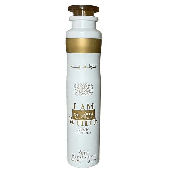 Lattafa - Ana Abiyedh Poudrée I Am White Air Freshener 300ML   Parfum d'intérieur