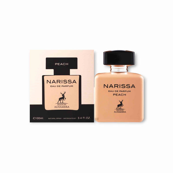 Inspiré par Narcisseau Poudré- Maison Alhambra Narissa Peach 100ML   Eau de parfum Femme