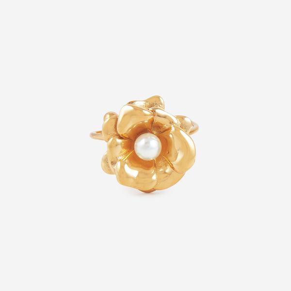 Bague Fleur Perle