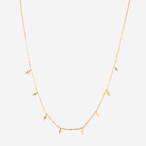 Collier éclair multi