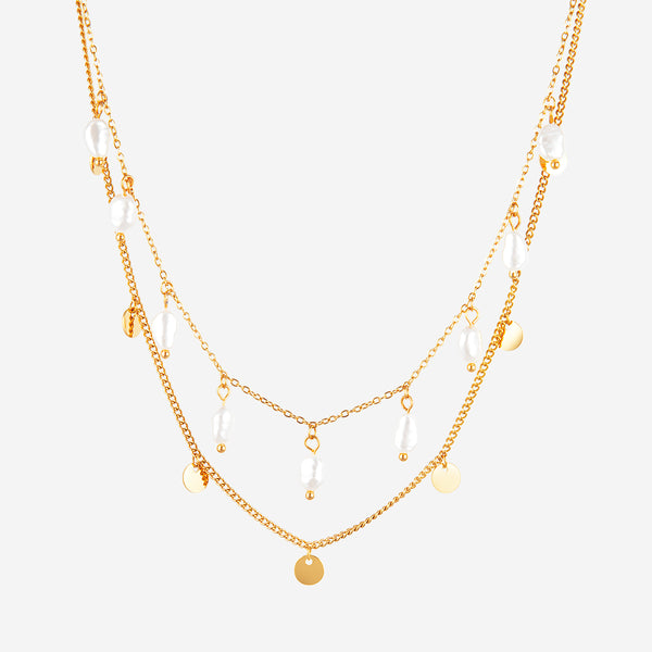 Mono Boucle avec chainette en perle eau douce bijoux uniques – Petite Mono Boucle avec chainette en perle eau douce bijoux uniques – Petite