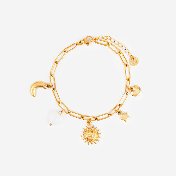 Bracelet femme acier fer à cheval Bracelet femme acier fer à cheval