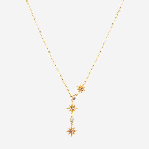 Collier étoile strass