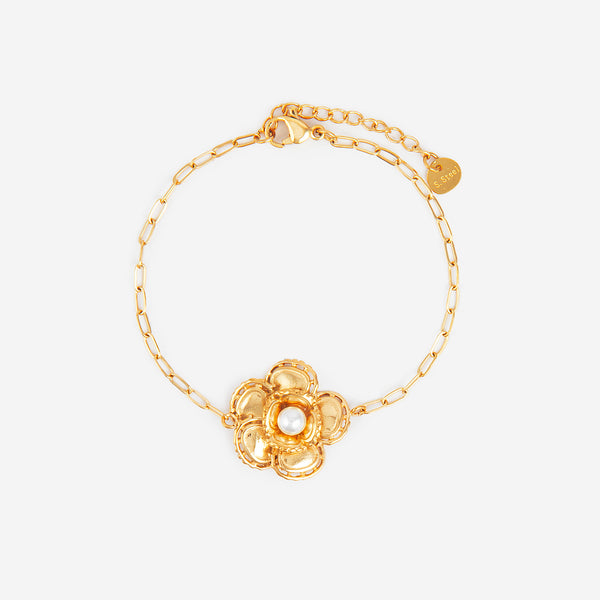 Bracelet Fleur Perle