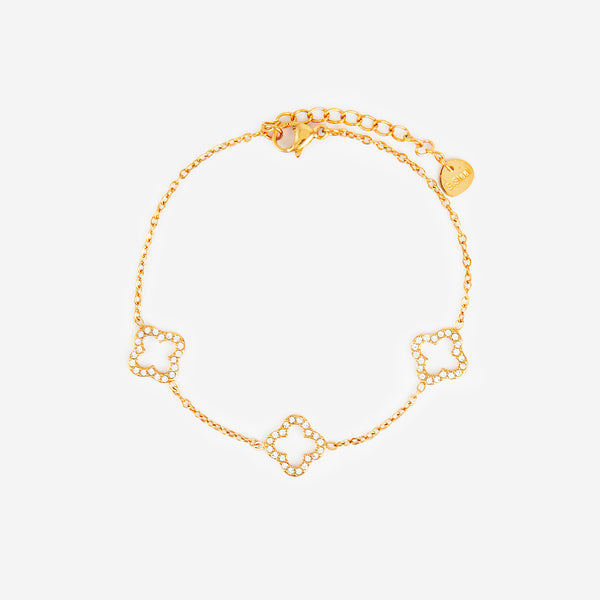 Bracelet Fleur Cristal