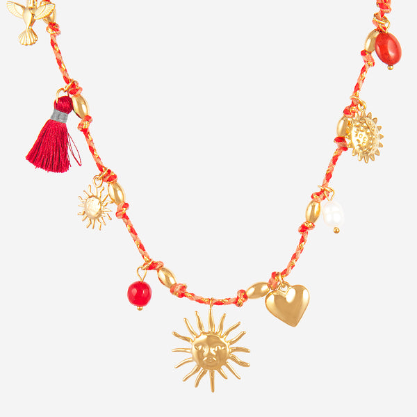 Collier cordon Soleil