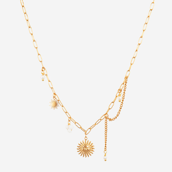 Collier chainette Soleil