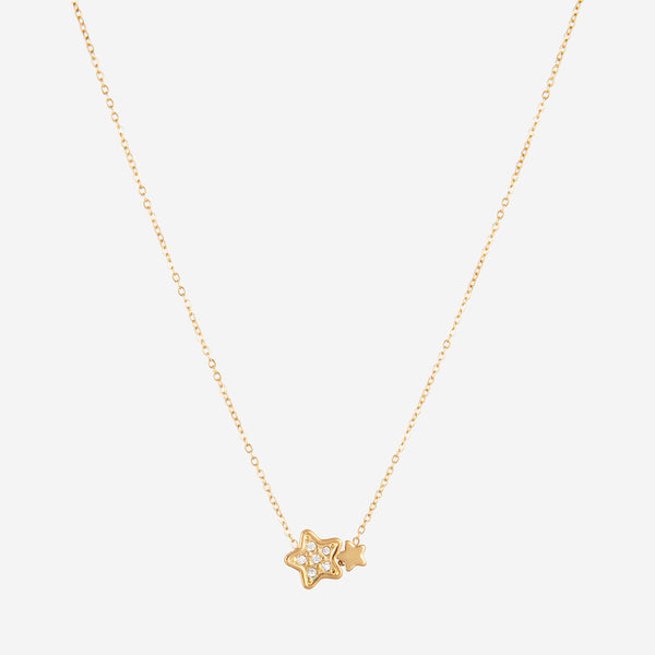 Collier étoile strass