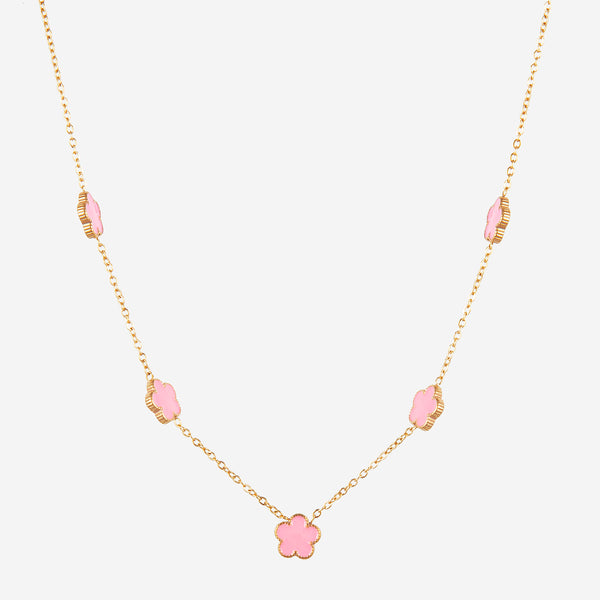 Collier multi Fleur