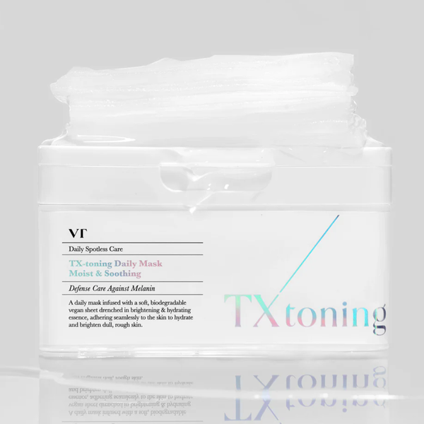 Tx Toning Daily Mask Moist & Soothing - lot de 30 masques unifiants