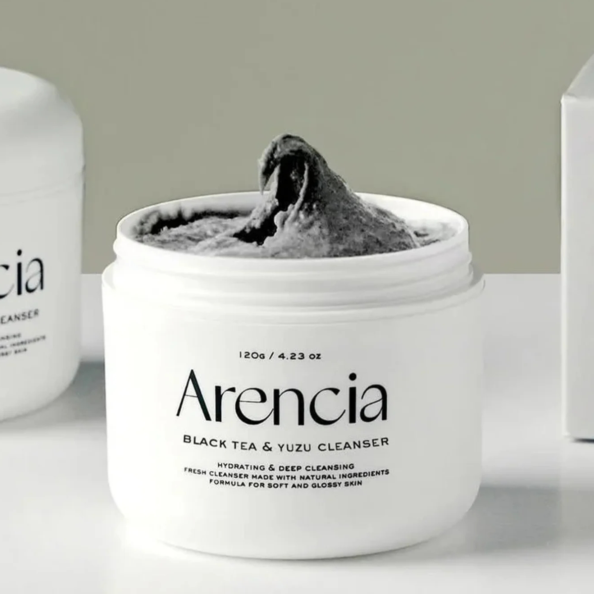 Arencia Black Tea Rice Mochi Cleanser 120gm Nettoyant Visage – APRIZO