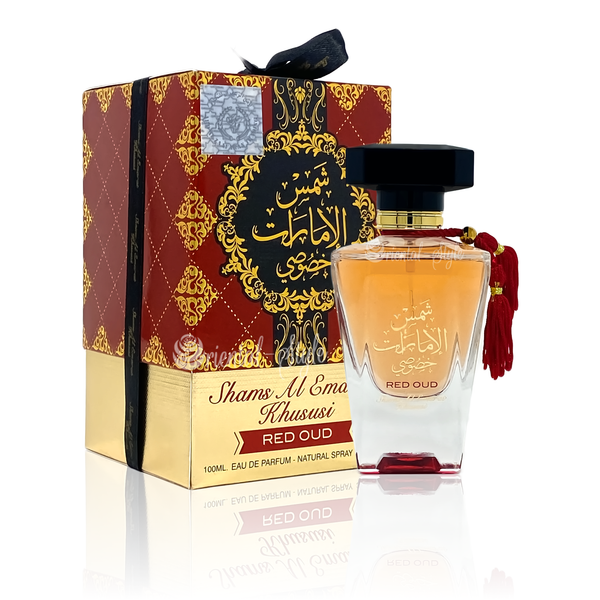 Ard Al Zaafaran - Shams Al Emarat khususi Red Oud  100ML   Eau de parfum unisexe