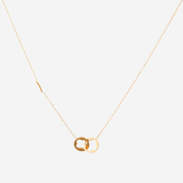 Collier Rond Trèfle