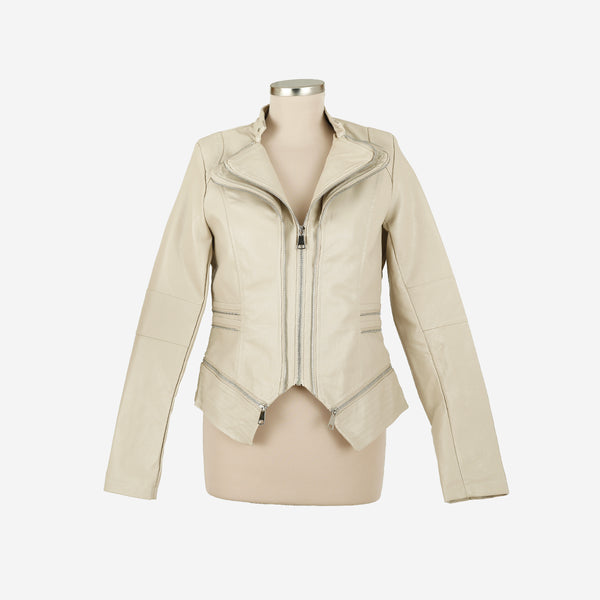 Veste Simili cuir simple