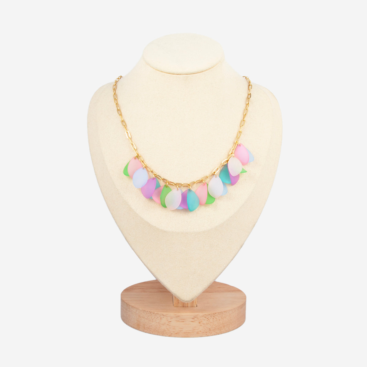 Collier Avec Pendentif Cœur En Acier Inoxydable Doré - Style Beauté, Neuf Avec étiquettes