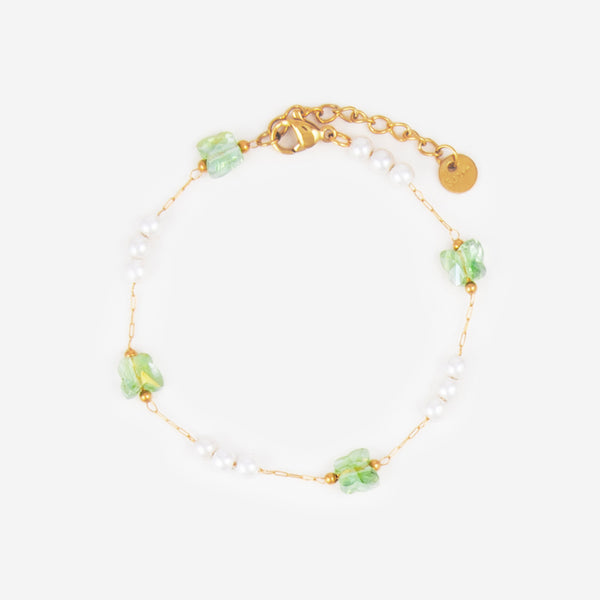 Bracelet papillon Cristal