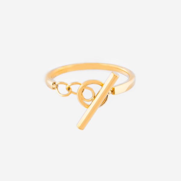 Bague Chain Rond
