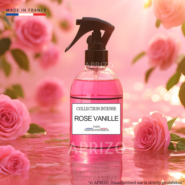Rose Vanille 250ml Parfum d'intérieur et textile