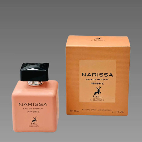 Inspiré par Narcisseau Ambré- Maison Alhambra Narissa Ambre 100ML   Eau de parfum Femme