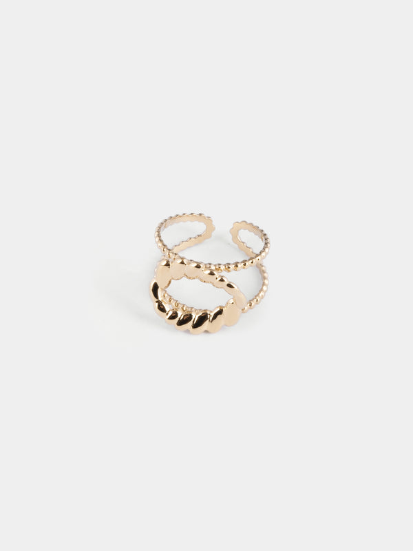 Oval and round ring