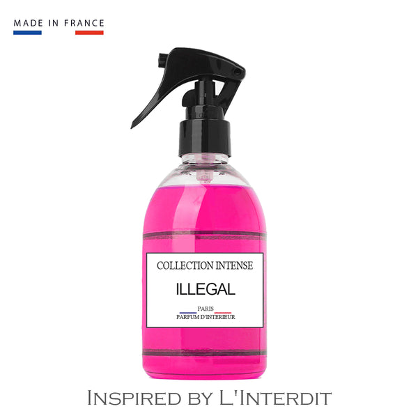 Inspiré par L'interdit  - Collection Intense Illegal  250ML   Parfum d'intérieur et textile