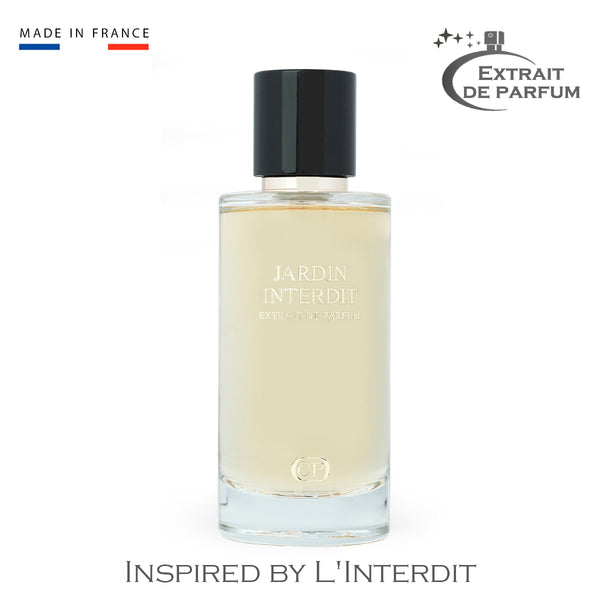 Inspiré par L'Interdit - Collection Platinium Jardin Interdit 100ml Extrait de parfum femme