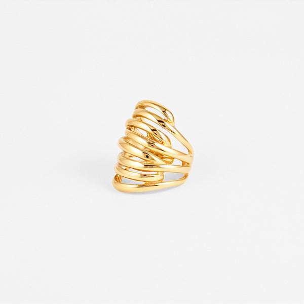 Bague À Anneaux Multiples Et Superposés