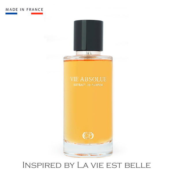 Inspiré par La vie est belle - Collection Platinium Vie Absolue 100ml Extrait de parfum femme