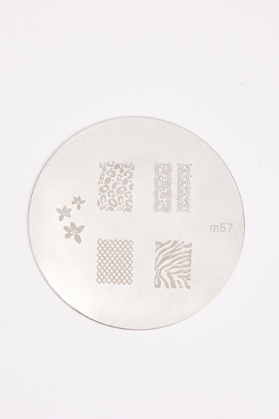 Plaquette stamping nail art