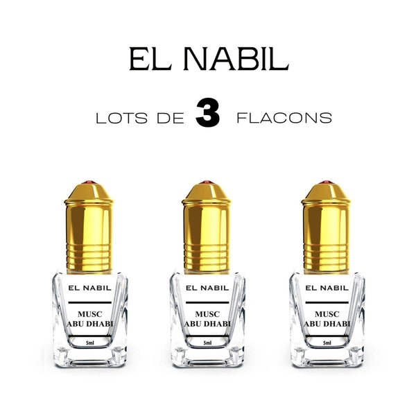 Musc Abu Dhabi 5ML Extrait de parfum sans alcool