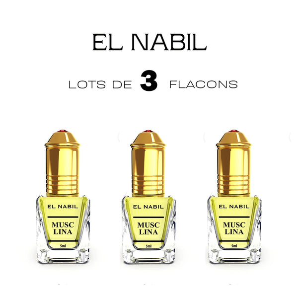 El Nabil - Musc Lina 5ML Extrait de parfum sans alcool