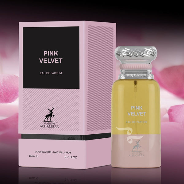 Inspiré par Rose Prick- Maison Alhambra Pink Velvet  80ML   Eau de parfum Femme