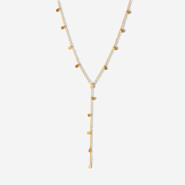 Collier Goutte D’Eau À Pampilles Paillettes