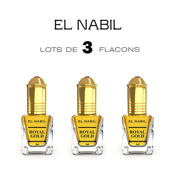 El Nabil - Royal Gold 5ML    Extrait de parfum sans alcool