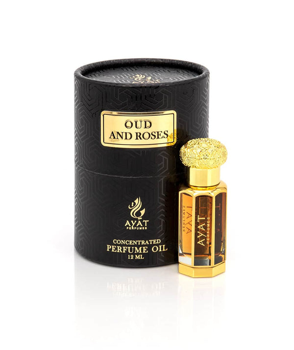 AYAT - Oud And Roses 12ML   Huile parfumée