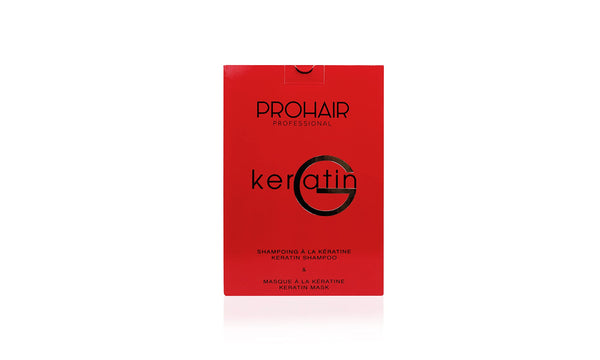 Prohair - Coffret Keratin G shampoing et masque à la kératine 2 X 1L   Soin cheveux