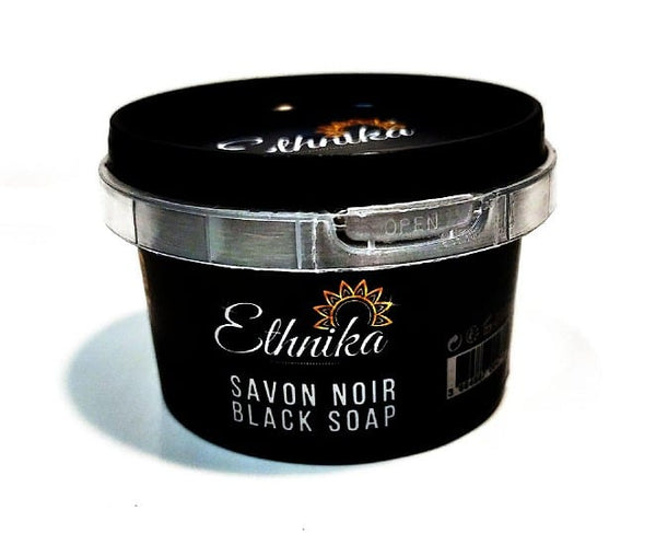 ETHNIKA - Savon noir  250G   exfoliant