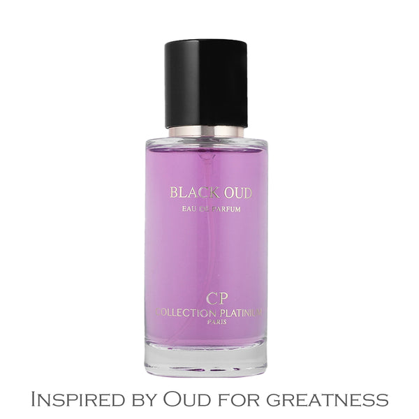 Inspiré par Oud for greatness - Collection Platinium Black Oud 50ml Eau de parfum unisexe