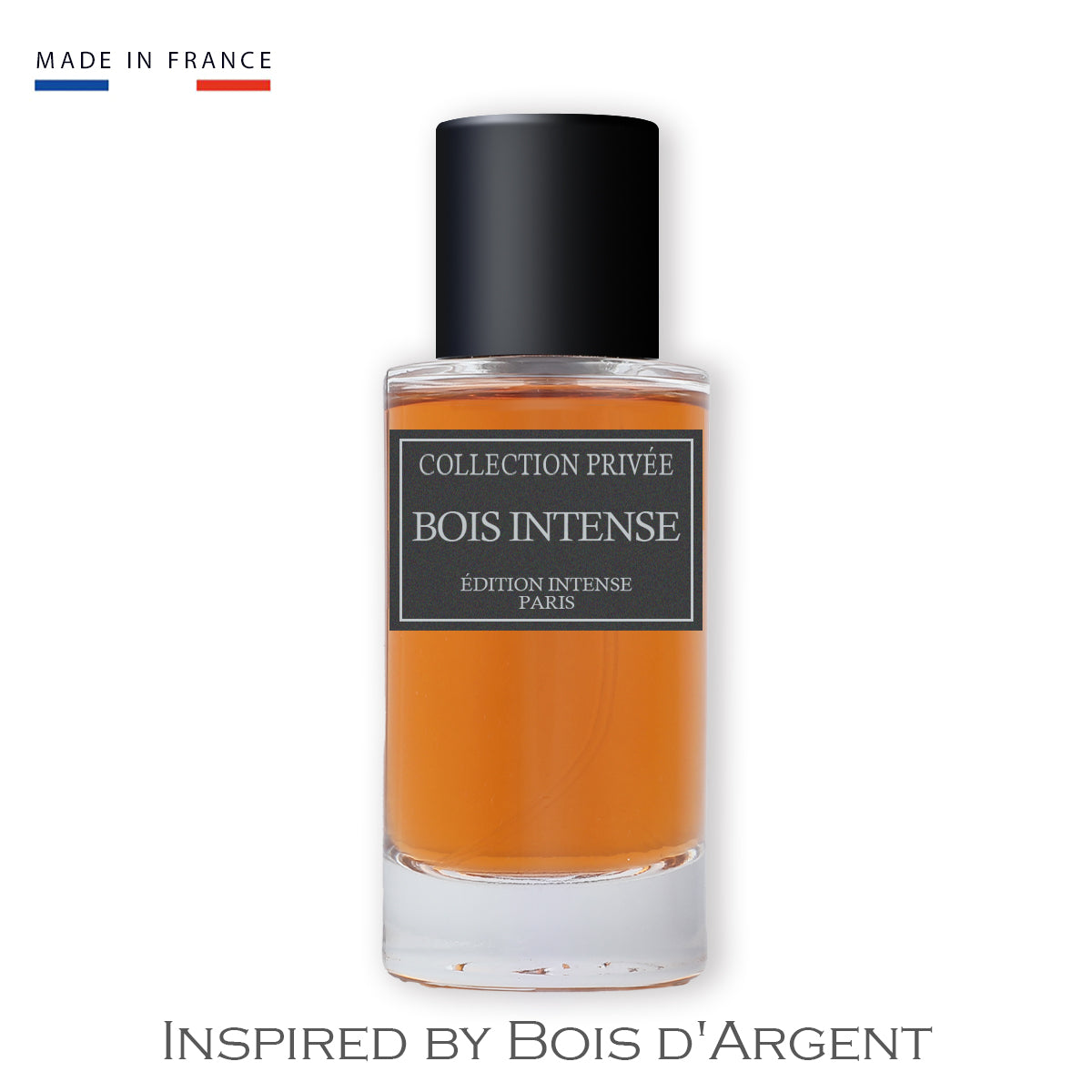 Parfum Bois Intense - Collection Privée - 50 Ml - Neuf - Made In France - Notes Iris, Musc, Cuir - Expiration 2029